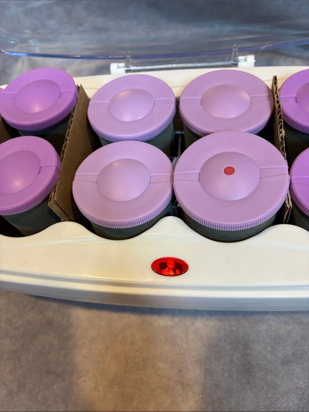Conair Waves & Volume Hot Roller Set in Purple and White